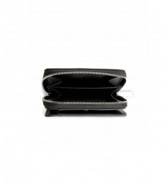 Calvin Klein Portafoglio Monogram nero con portamonete