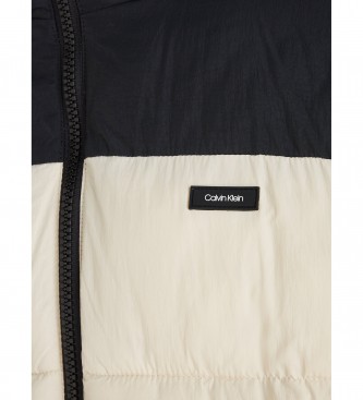 Calvin Klein Wyściełana kurtka w kolorze beżowym