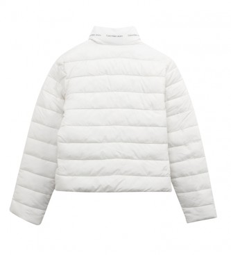 Calvin Klein Repeat Logo LW Jacket white 