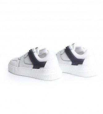 Calvin Klein Chunky Cupsole white leather sneakers