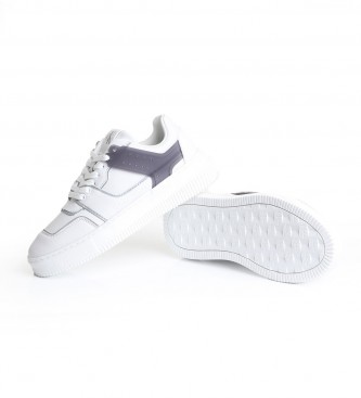 Calvin Klein Chunky Cupsole white leather sneakers