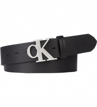 Calvin Klein Cintura in pelle nera