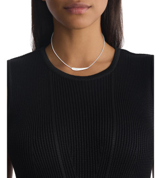 Calvin Klein Halsband med lngstrckta droppar, grtt