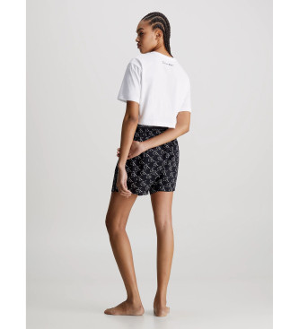 Calvin Klein Pyjamasset med shorts vit, svart