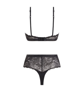 Calvin Klein Ensemble de sous-vtements en dentelle noire