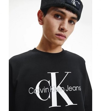 Calvin Klein Jeans Sweat-shirt Core Monogram noir