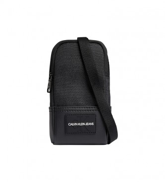 Calvin Klein Mini borsa a tracolla Custodia per iPhone nera -18x9,5x3cm-