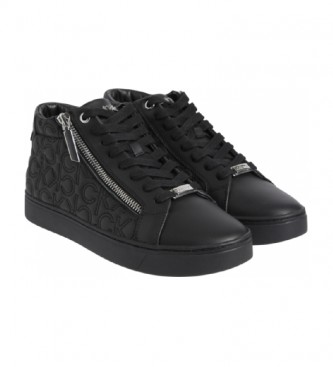 Calvin Klein Cupsole black leather sneakers
