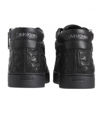 Calvin Klein Cupsole black leather sneakers
