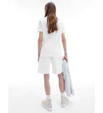 Calvin Klein T-shirt Dynamic CK Center Chest bianca