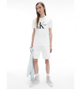 Calvin Klein Dynamic CK Center T-shirt de tórax branco
