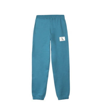 Calvin Klein 350 Jogger en ponge bleu turquoise