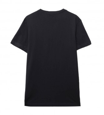 Calvin Klein Camiseta Filled Tee negro