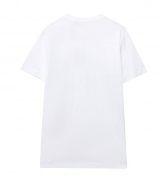 Calvin Klein Camiseta Filled Tee blanco
