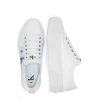 Calvin Klein Flatform sneakers white