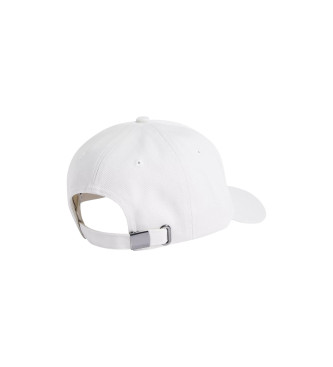 Calvin Klein Cappellino bombato in metallo BB bianco