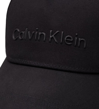 Calvin Klein Twillkeps svart