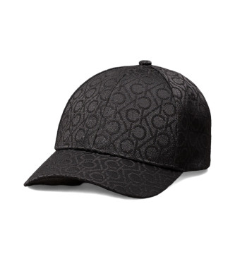 Calvin Klein Black monogram cap