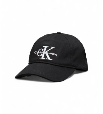 Calvin Klein Cappellino Logo in cotone biologico nero