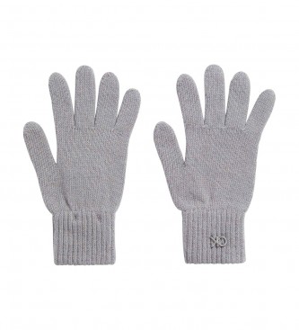 Calvin Klein Re-Lock Knit Gloves grey