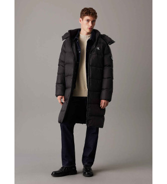 Calvin Klein Jeans Black hooded down coat