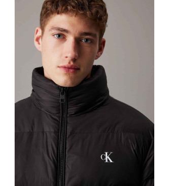 Calvin Klein Jeans Black hooded down coat