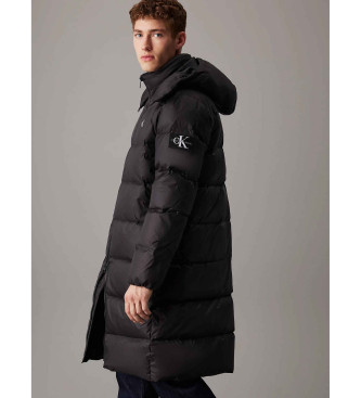 Calvin Klein Jeans Black hooded down coat