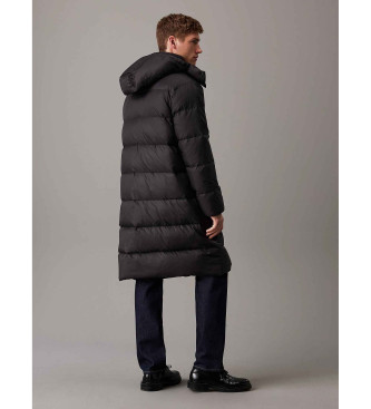 Calvin Klein Jeans Black hooded down coat