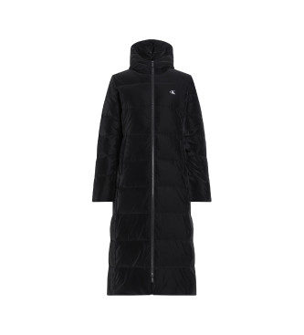 Calvin Klein Jeans Manteau long avec logo noir