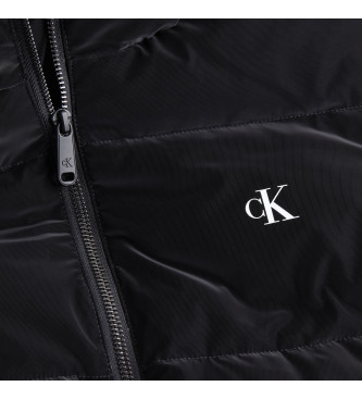 Calvin Klein Jeans Manteau long avec logo noir