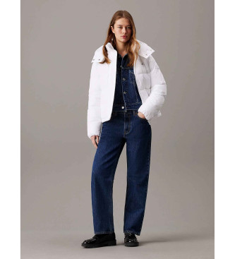 Calvin Klein Jeans White feather down coat