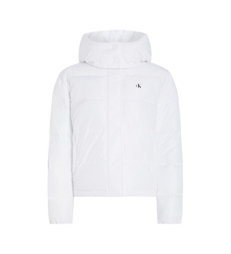 Calvin Klein Jeans White feather down coat