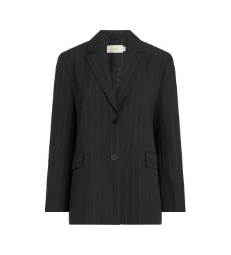 Calvin Klein Jeans Blazer gessato nero