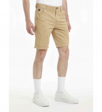 Calvin Klein Jeans Brown casual bermuda shorts