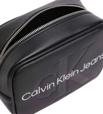 Calvin Klein Jeans Bolso bandolera con logotipo negro