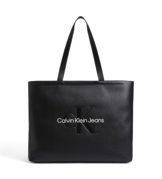 Calvin Klein Jeans Large slim tote bag black