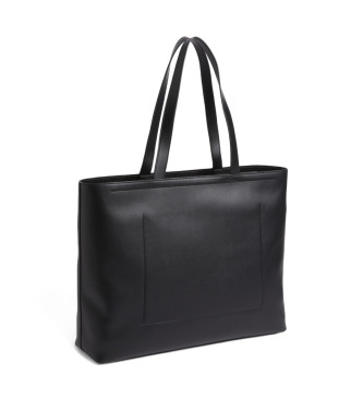 Calvin Klein Jeans Bolso tote slim grande negro