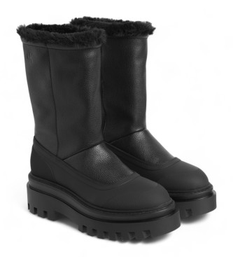 Calvin Klein Jeans Botas de piel altas negro