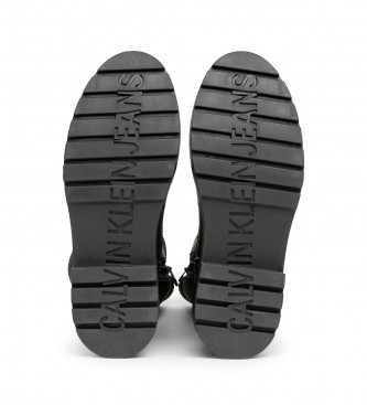 Calvin Klein Jeans Bottes Hautes Bottes de pluie Néoprène noir