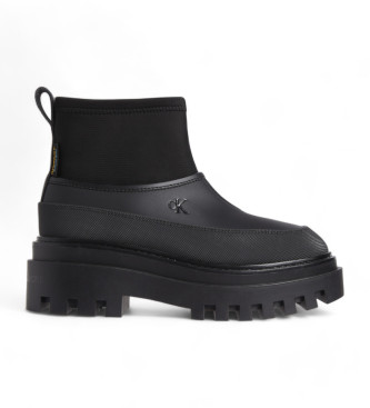 Calvin Klein Jeans Black Low Boots