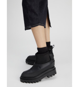 Calvin Klein Jeans Black Low Boots