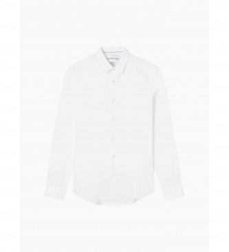 Calvin Klein Jeans Camisa Chest Logo blanco