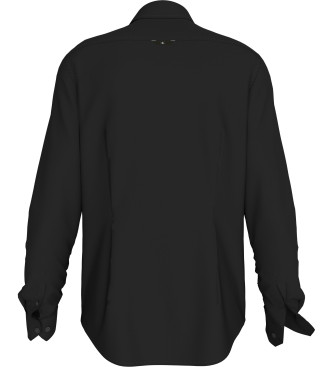Calvin Klein Jeans Tanka raztegljiva srajca črna