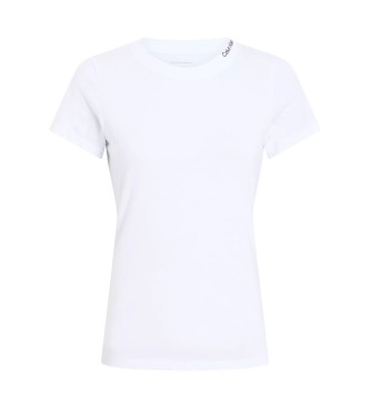 Calvin Klein Jeans T-shirt med hvidt logo p kraven