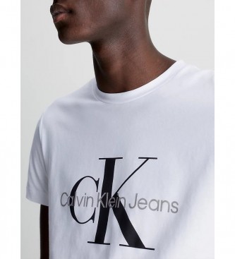 Calvin Klein Jeans Core Monogram Slim T-shirt hvid
