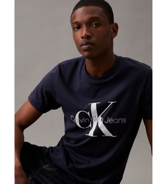 Calvin Klein Jeans Core Monogram Slim Slim T-shirt navy