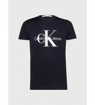 Calvin Klein Jeans Camiseta Core Monogram Slim negro