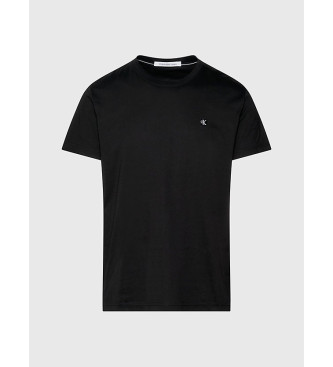 Calvin Klein Jeans T-shirt in cotone con stemma nero