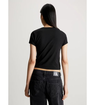 Calvin Klein Jeans Koszulka Hyper Real czarna