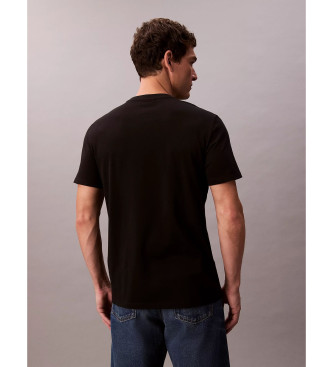 Calvin Klein Jeans Koszulka Insignia w kolorze czarnym